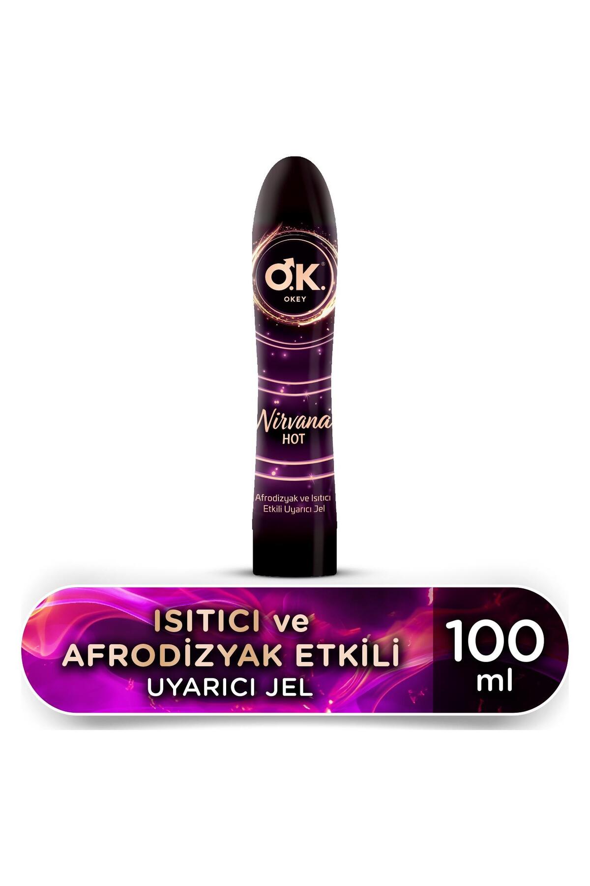 Okey Kayganlaştırıcı Jel Nirvana Hot 100 ml-