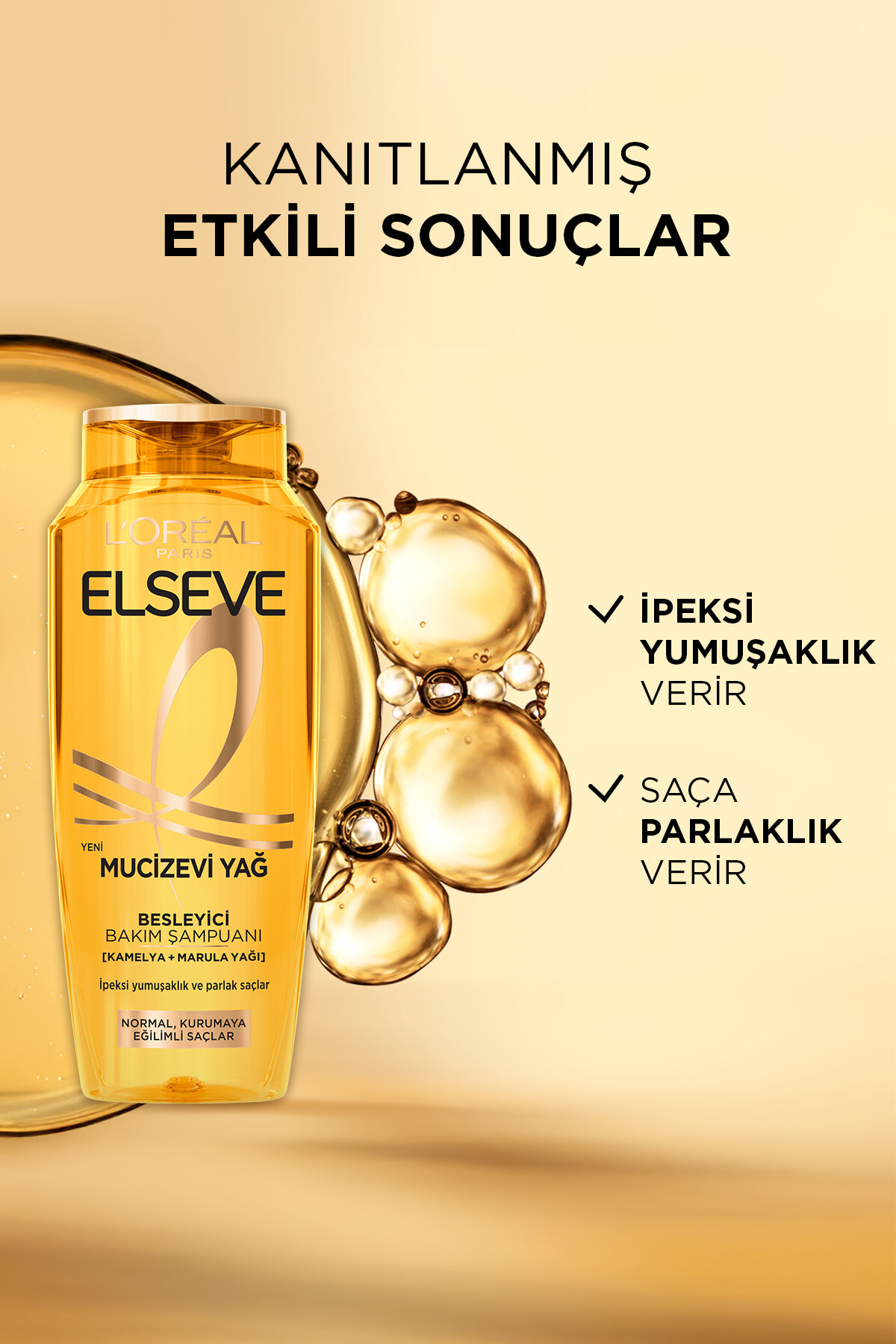 Elseve Mucizevi Yağ Besleyici Bakım Şampuanı 400 ml-