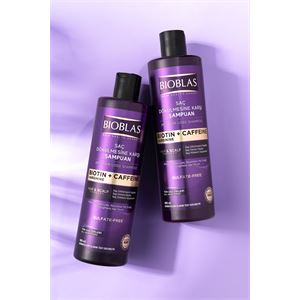 Bioblas Kafein Arjinin Biotin Saç Dökülmesi Karşıtı Şampuan 400 Ml Besleyici, Güçlendirici, Dökülme Karşıtı-
