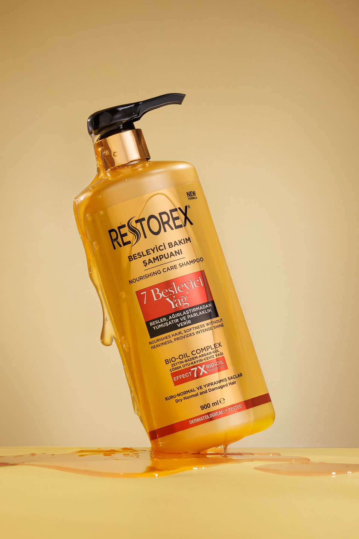 Restorex Şampuan 7 Besleyici Yağ 900 Ml-