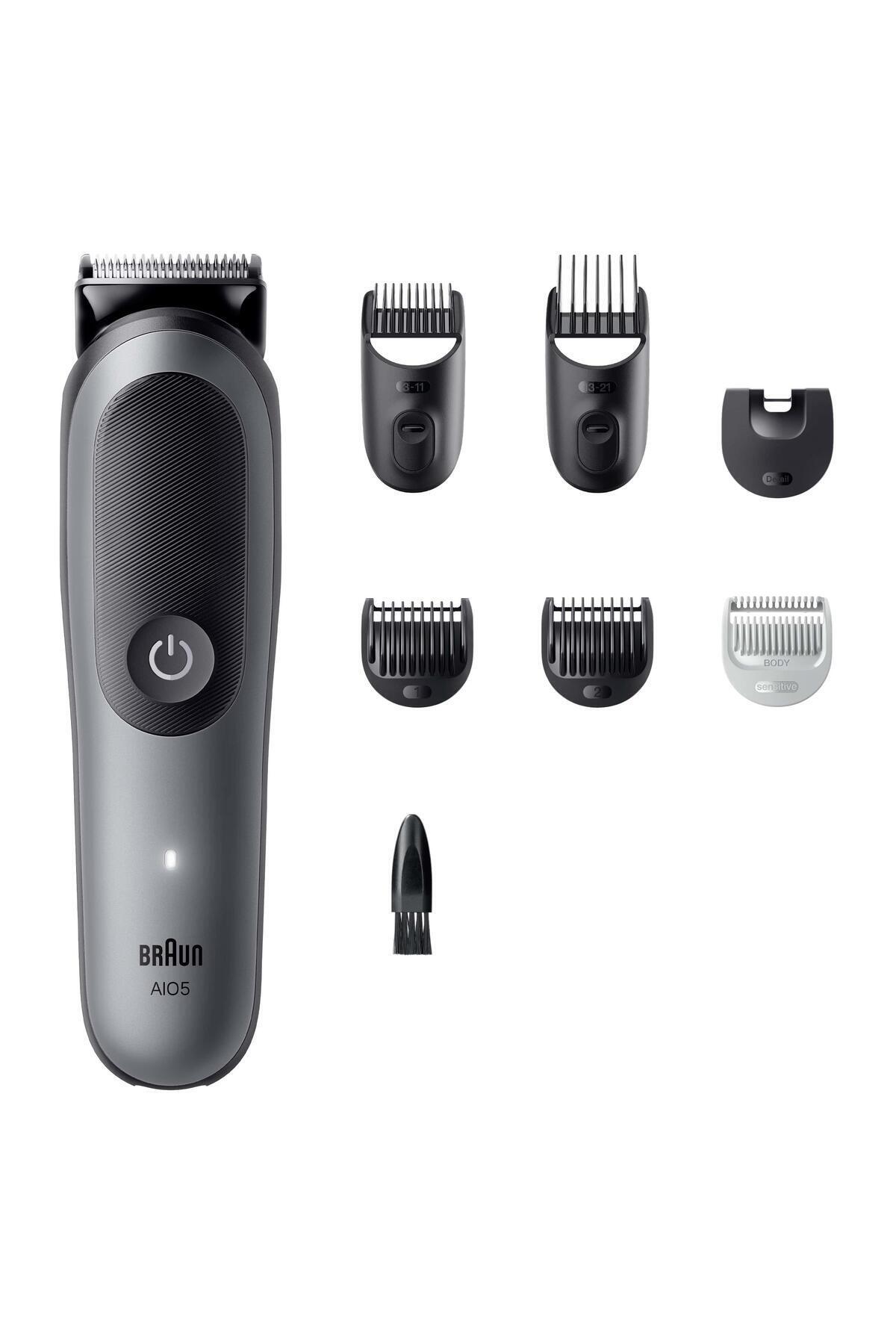 Braun Hepsi Bir Arada Series 5, 7’si 1 arada Tıraş Kiti, Keskin Bıçak, Vücut Tıraşı AIO5520-
