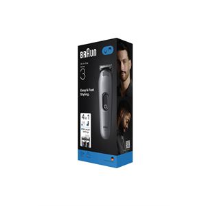 Braun Hepsi Bir Arada Series 3, 4’ü 1 arada Tıraş Kiti, Keskin Bıçak, 14 Uzunluk, AIO3500-