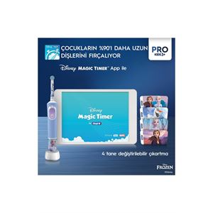 Oral-B Çocuk Şarjlı/elektrikli Diş Fırçası Frozen D100-