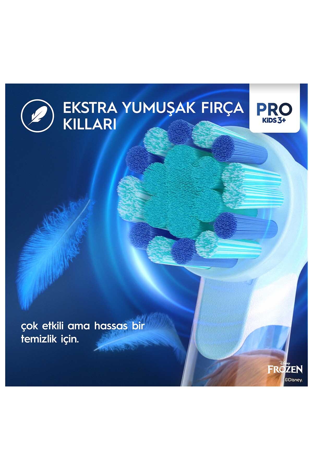 Oral-B Çocuk Şarjlı/elektrikli Diş Fırçası Frozen D100-