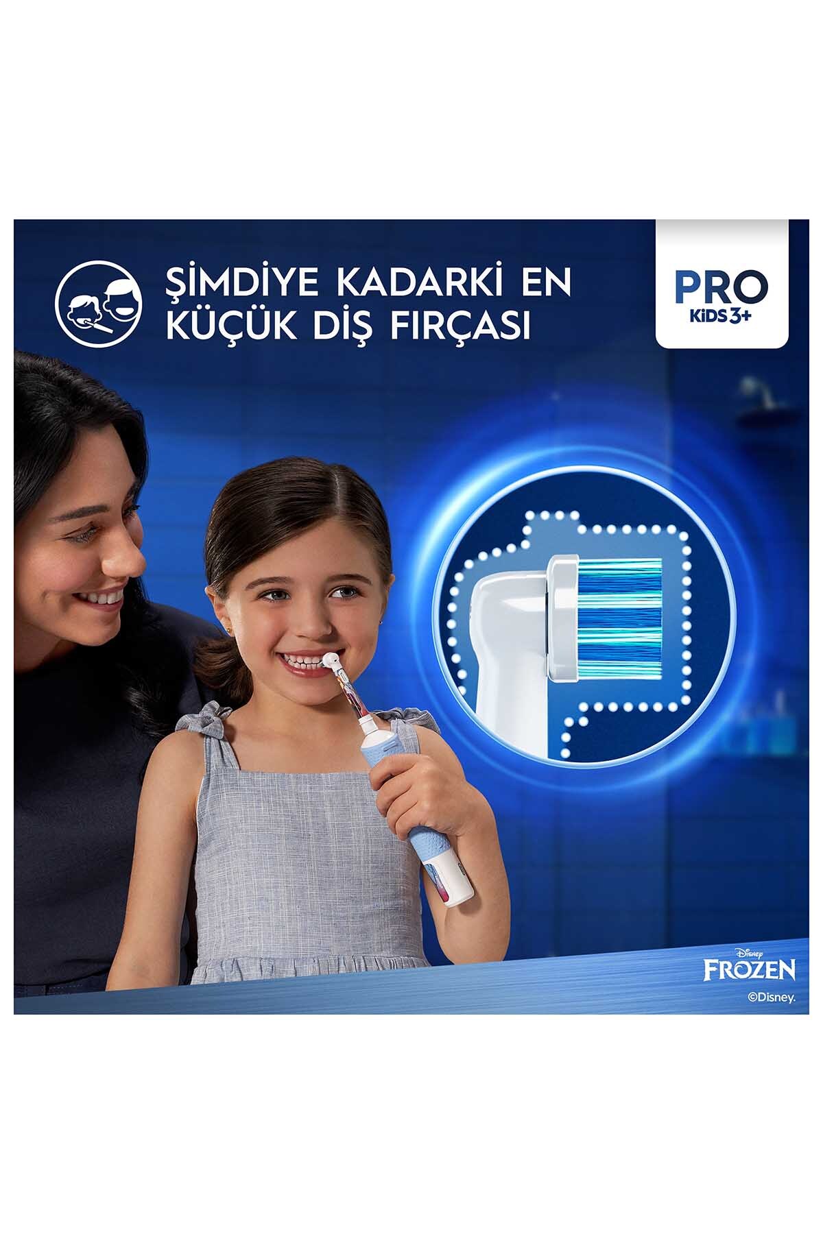 Oral-B Çocuk Şarjlı/elektrikli Diş Fırçası Frozen D100-