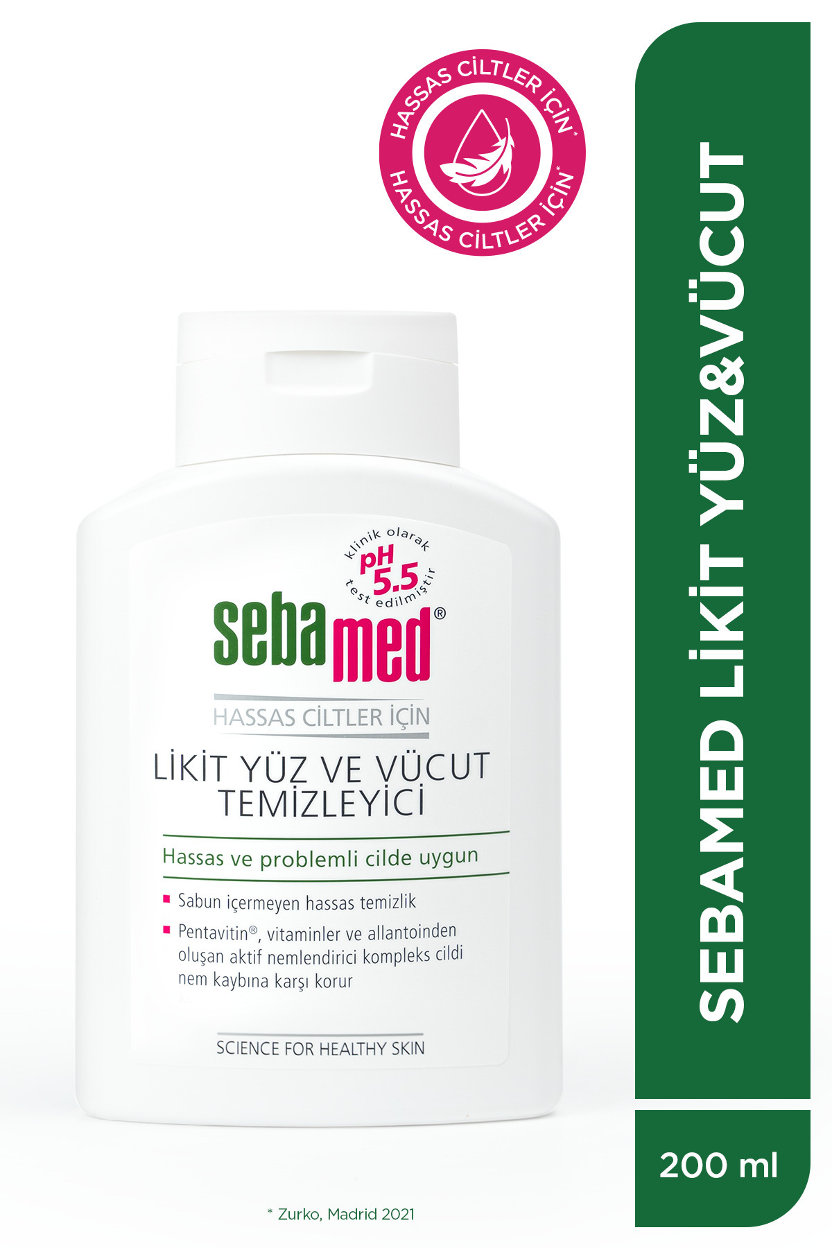 Sebamed Likit Yüz & Vücut Temizleyici 200 ml-