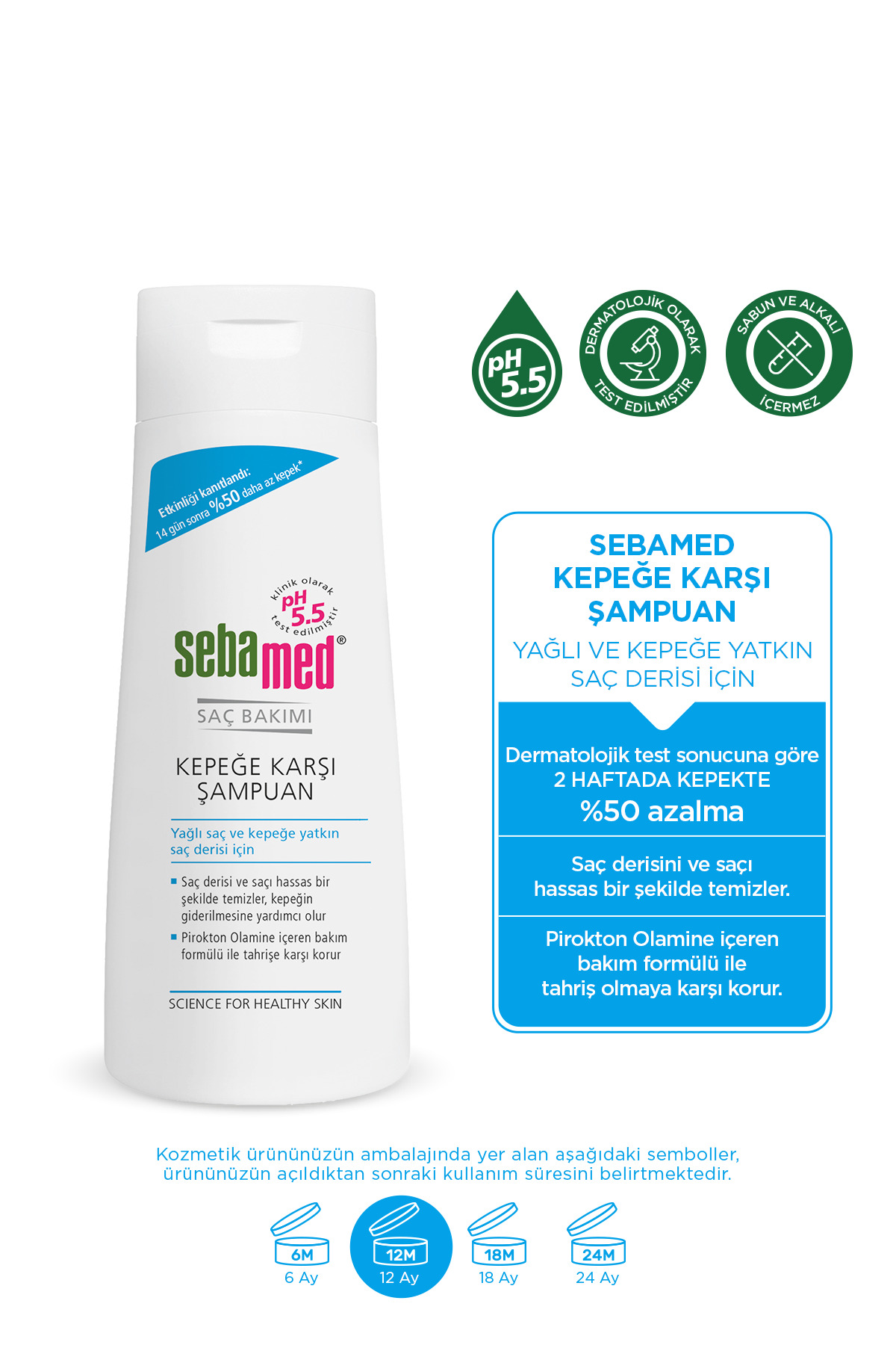 Sebamed Şampuan Kepek Önleyici 200 ml-
