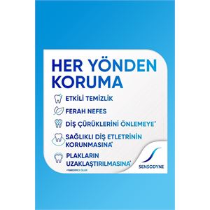 Sensodyne Tam Koruma Beyazlatıcı Diş Macunu 50 Ml. 2'li Set-