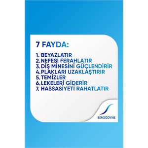 Sensodyne Tam Koruma Beyazlatıcı Diş Macunu 50 Ml. 2'li Set-