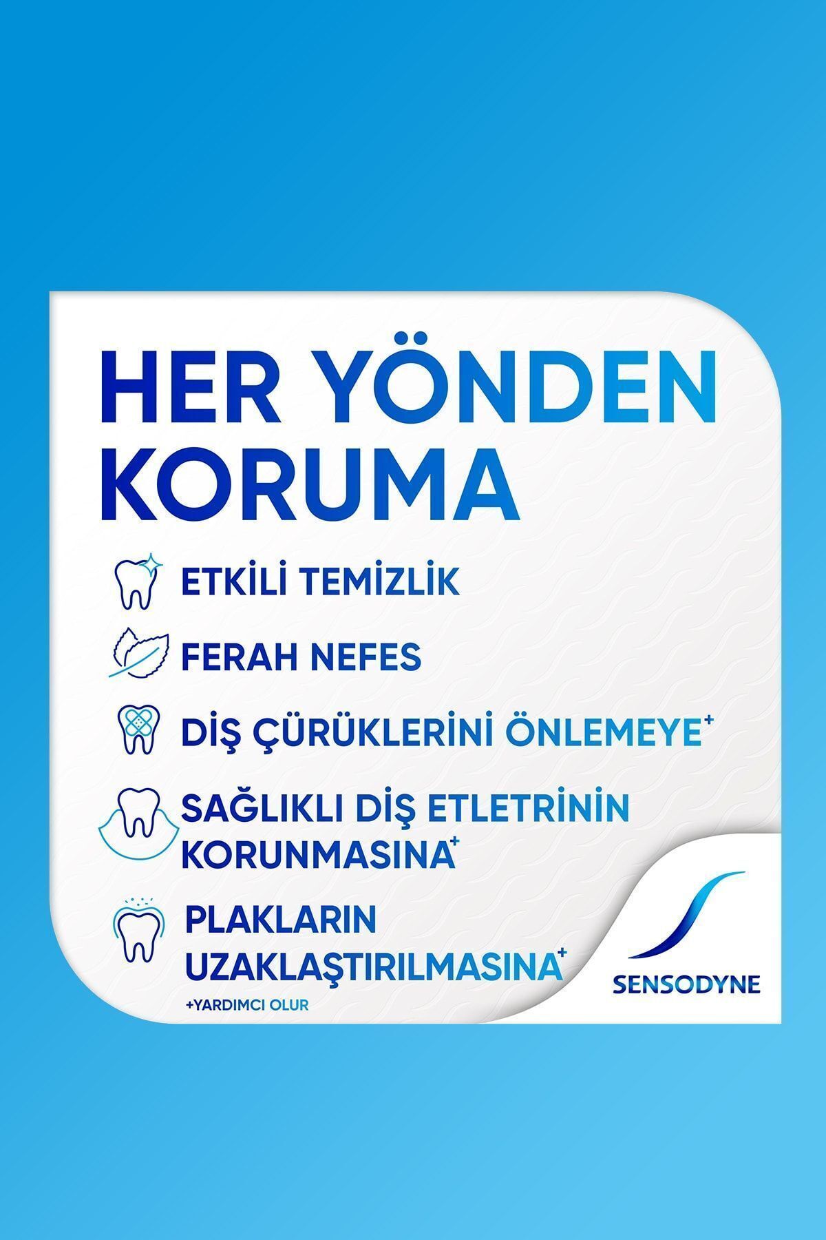 Sensodyne Tam Koruma Beyazlatıcı Diş Macunu 50 Ml. 2'li Set-