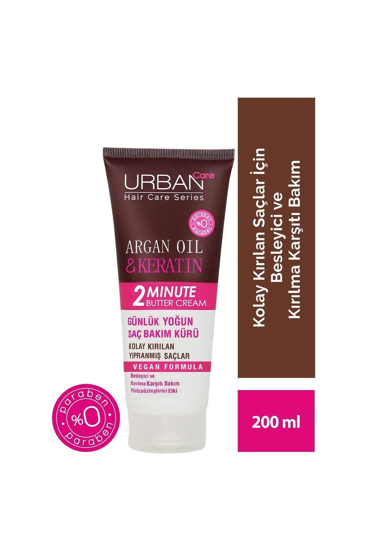 Urban Care 2 Mınute Saç Bakım Kürü Argan Oıl Keratın 200 ml-