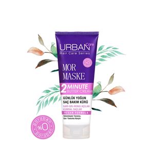 Urban Care Turunculaşma Karşıtı Mor Günlük Yoğun Saç Bakım Maskesi-200ml-vegan-