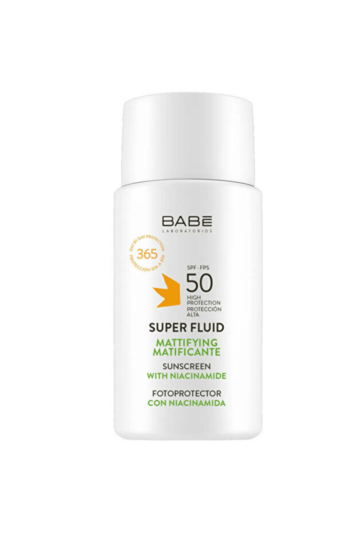 Babe Laboratorios Babe Super Fluid Sunscreen Mattifying Spf50 50 ml-