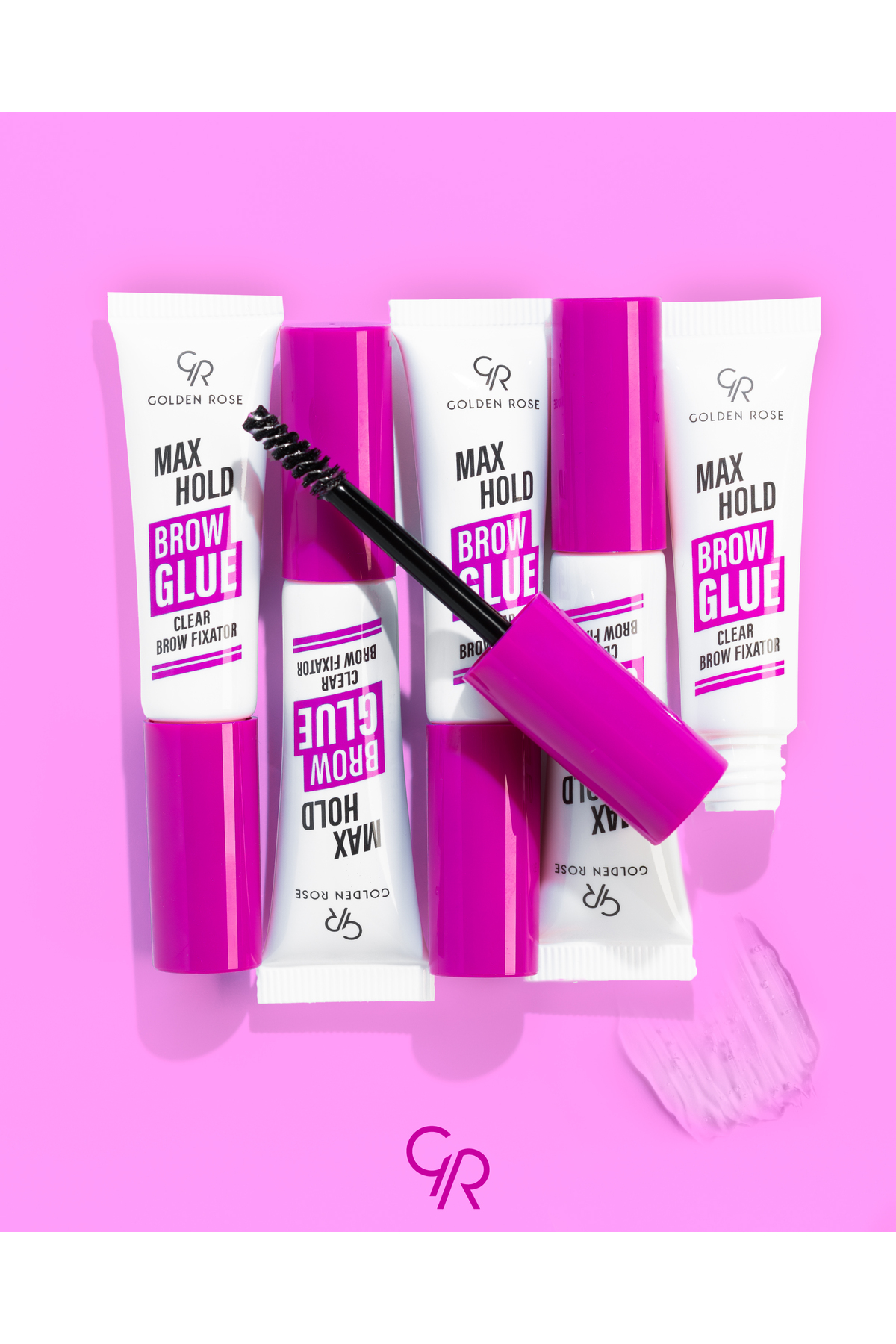 Golden Rose Max Hold Brow Glue Şeffaf Kaş Sabitleyici 7 ml-