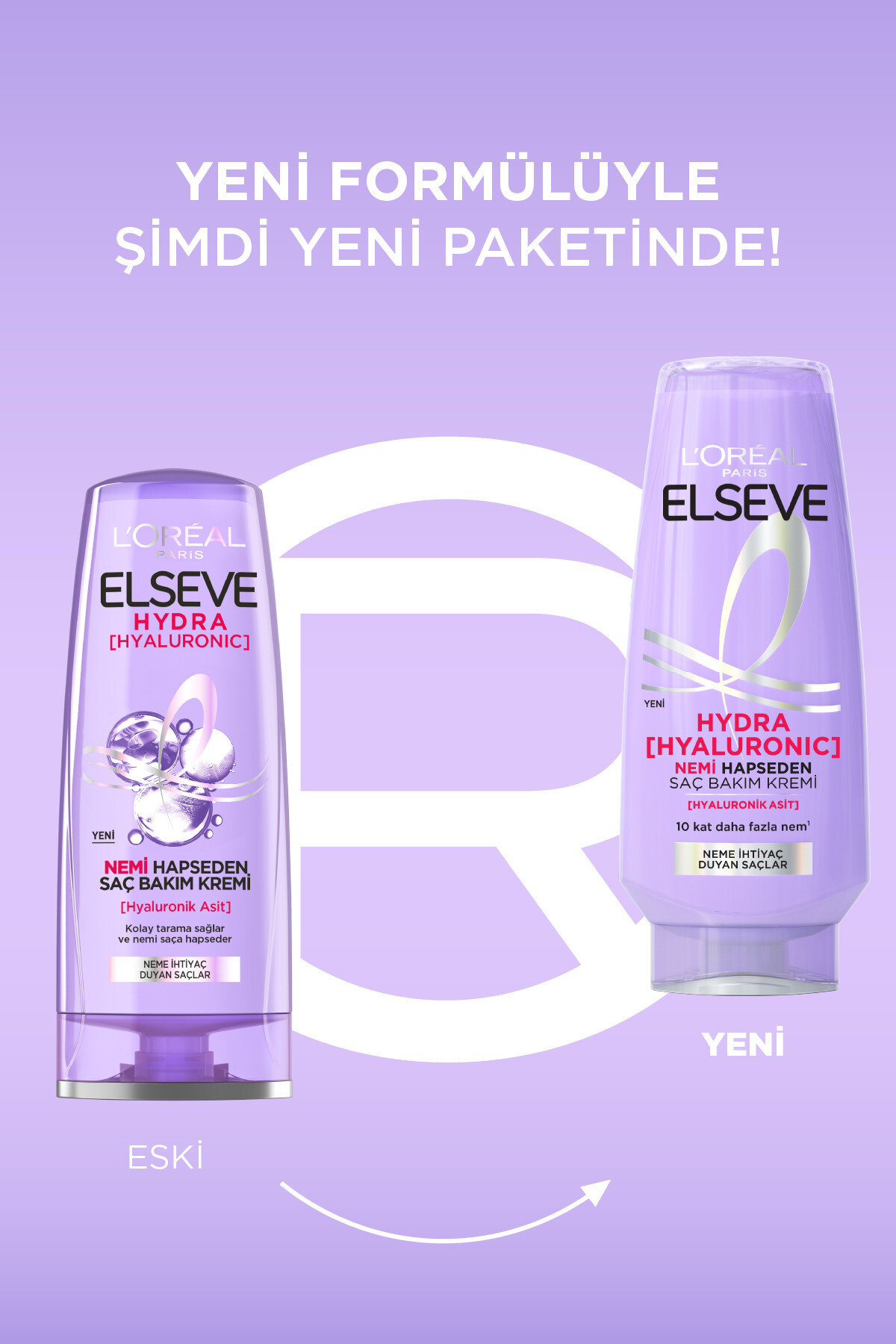 Elseve Hyaluronic Nem Saç Kremş 250 Ml-