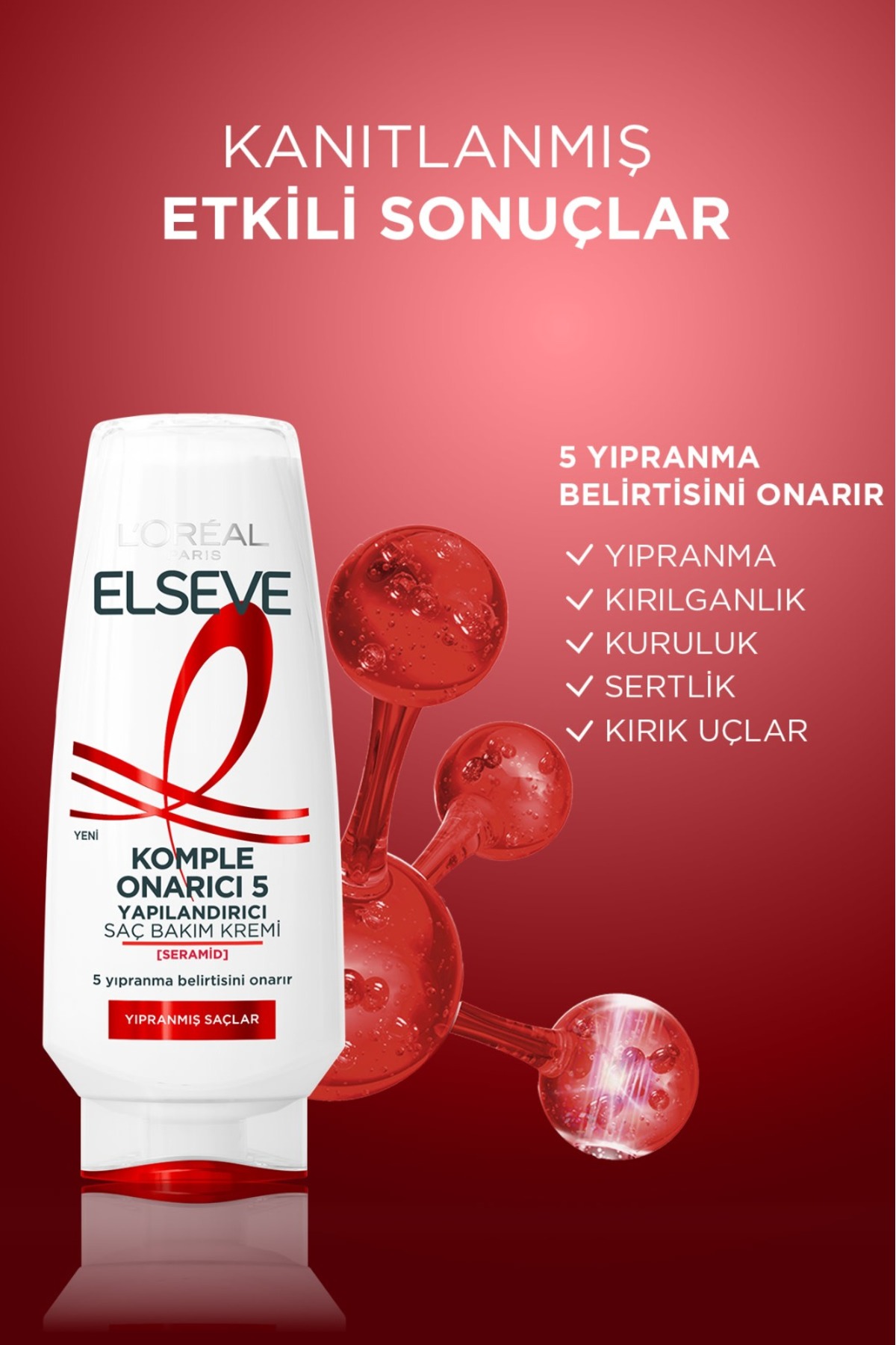 Komple Onarıcı 5 Yapılandırıcı Saç Bakım Kremi 250 ml-