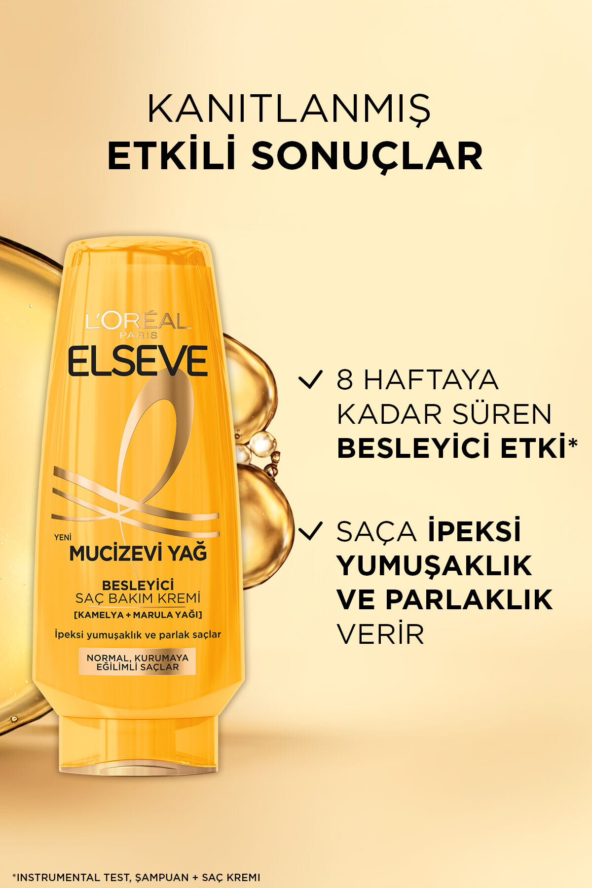 Elseve Saç Kremi Mucizevi Yağ Besleyici Bakım 250 ml-