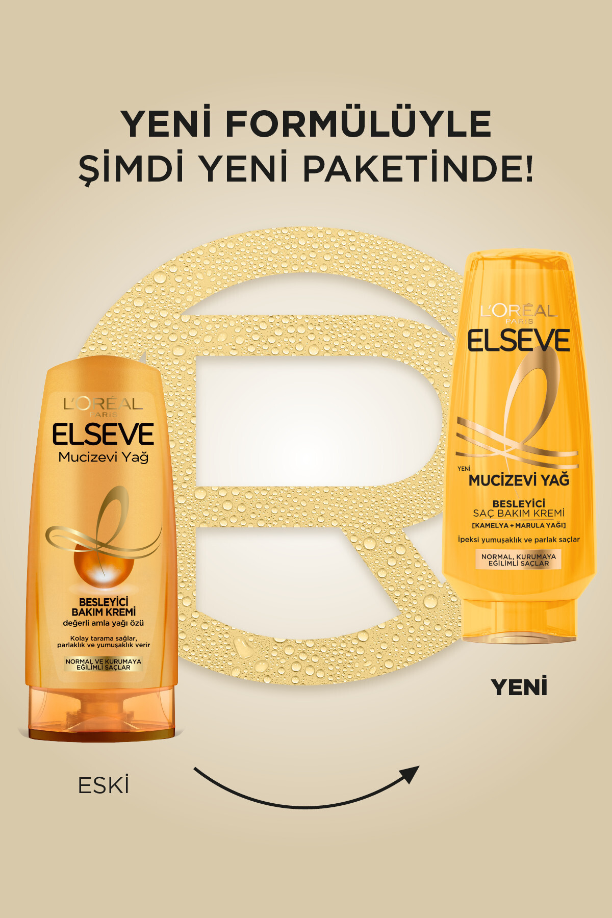 Elseve Saç Kremi Mucizevi Yağ Besleyici Bakım 250 ml-