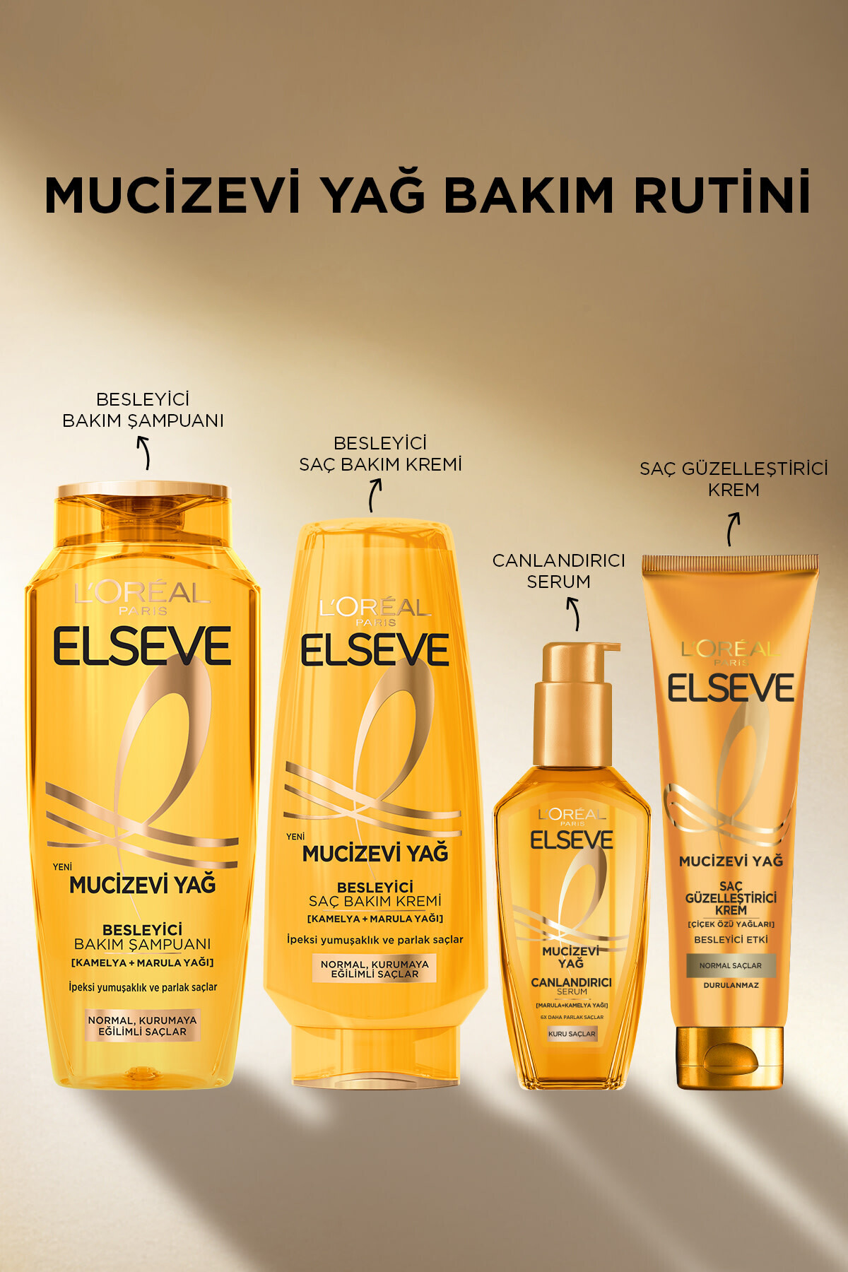 Elseve Saç Kremi Mucizevi Yağ Besleyici Bakım 250 ml-