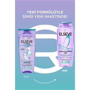 ELSEVE HYALURONIC PURE YAGLANMA KARSITI ŞAMPUAN-