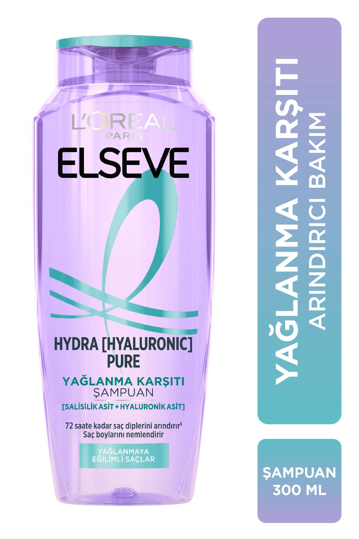 ELSEVE HYALURONIC PURE YAGLANMA KARSITI ŞAMPUAN-