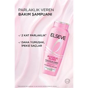 Elseve Glycolic Gloss Parlaklık Veren Bakım Şampuanı 300ml-