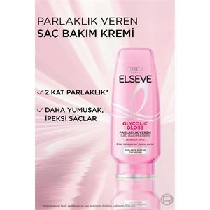 Elseve Glycolic Gloss Parlaklık Veren Saç Bakım Kremi 250ml-