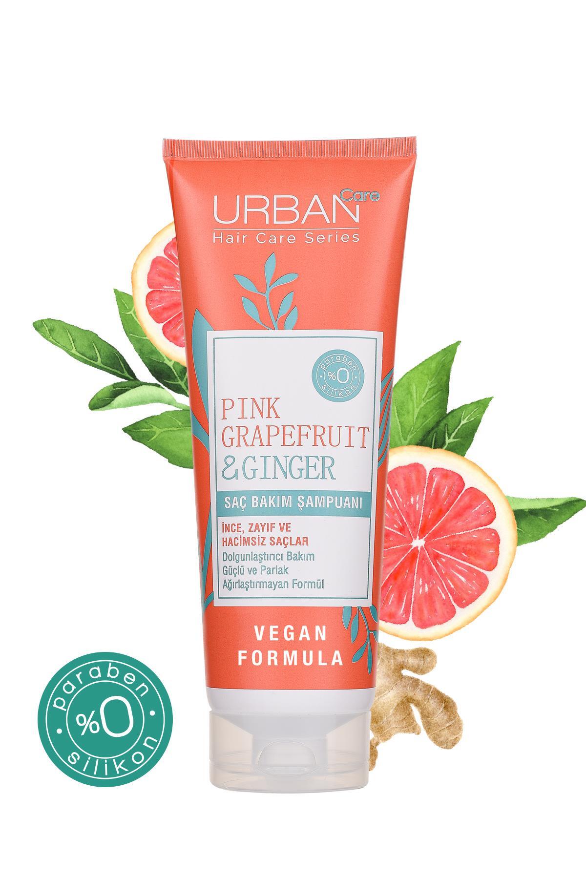 Urban Care Pink Grapefruit & Ginger Saç Bakım Şampuanı 250 ml-