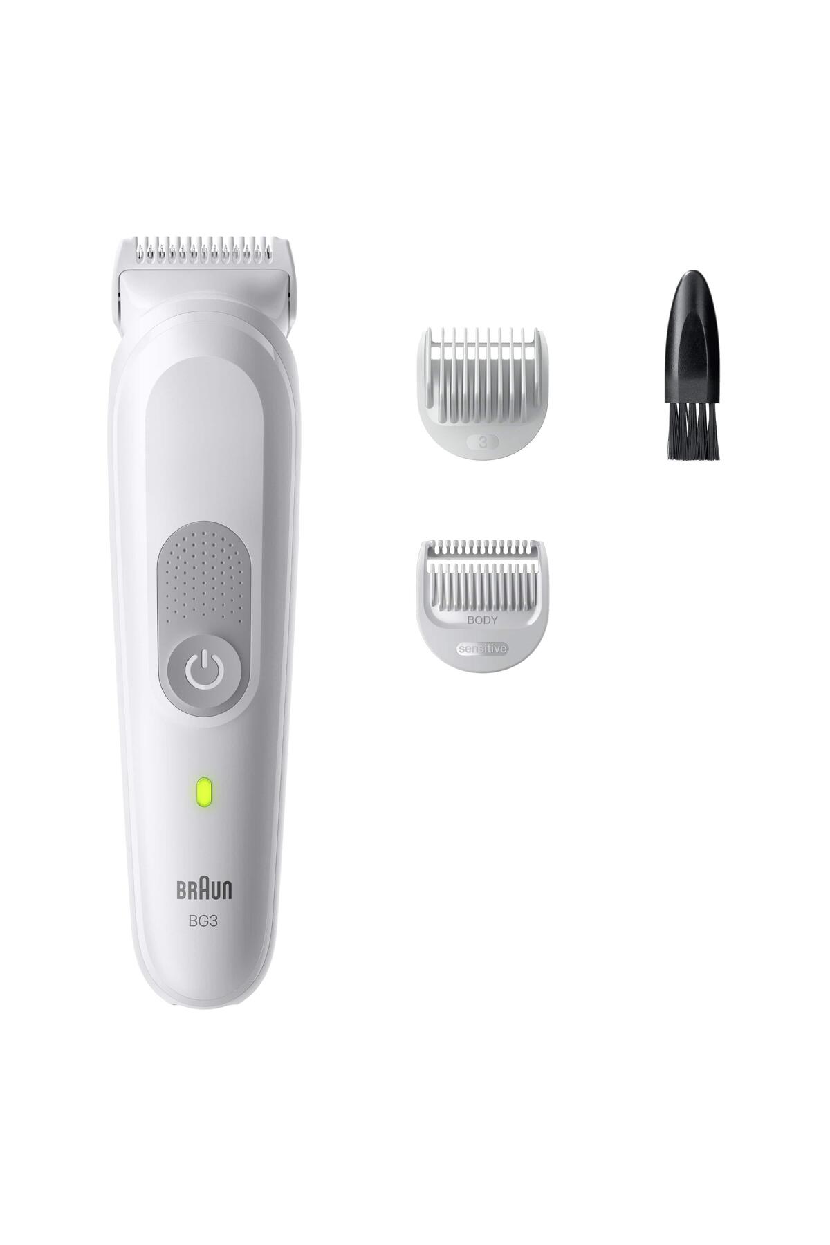 Braun Vücut Tıraş Makinesi Series 3, +3 Aksesuar, Su Geçirmez, BG3530-