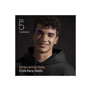 Braun Series 5 Elektrikli Tıraş Makinesi, Islak ve Kuru, Hassas Düzeltici, Vücut, 52-A1650S-