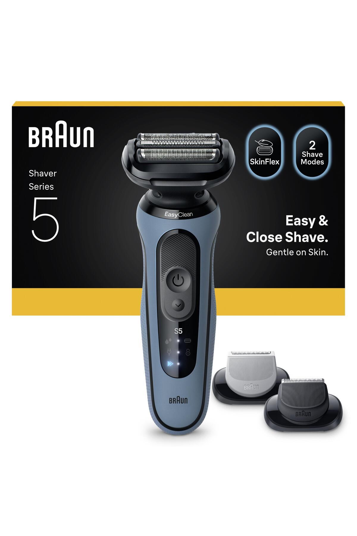 Braun Series 5 Elektrikli Tıraş Makinesi, Islak ve Kuru, Hassas Düzeltici, Vücut, 52-A1650S-