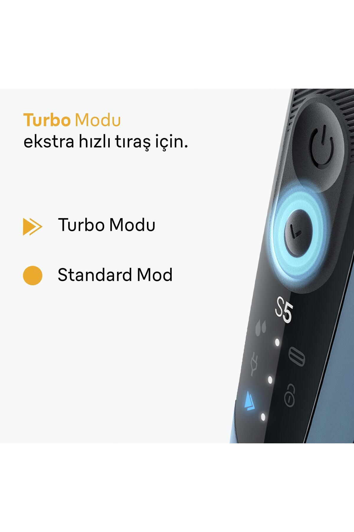 Braun Series 5 Elektrikli Tıraş Makinesi, Islak ve Kuru, Hassas Düzeltici, Vücut, 52-A1650S-