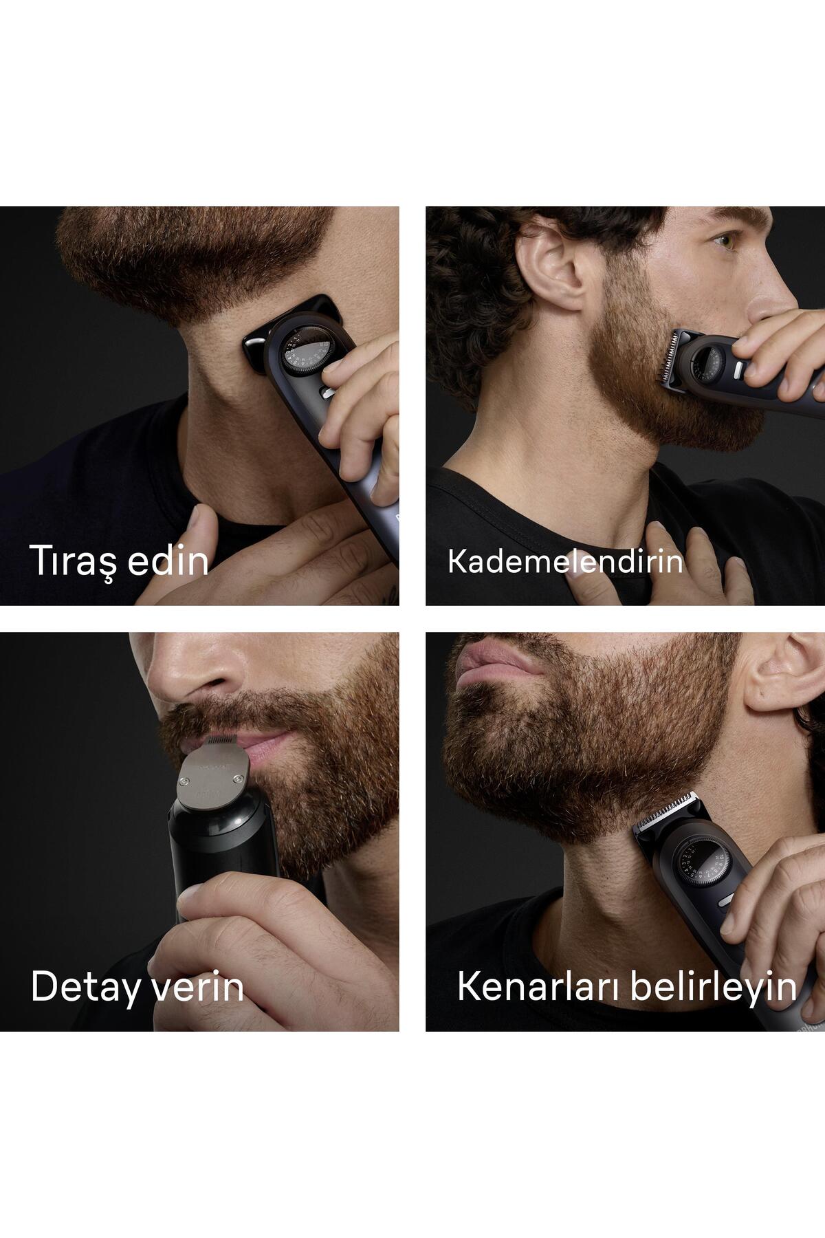 Braun Sakal Düzeltici Series 7, +10 Berber Ekipmanları, 40 Uzunluk, ProBlade, BT7540-
