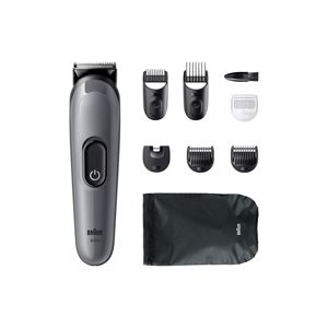 Braun Hepsi Bir Arada Series 3, 8’i 1 arada Tıraş Kiti, Keskin Bıçak, 14 Uzunluk, AIO3540-