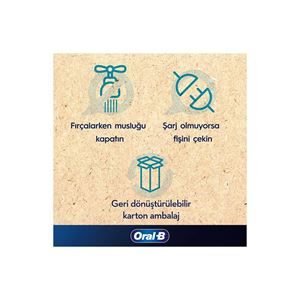 Oral-B Pro Series 1 Ikili Paket, Siyah Ve Mavi Elektrikli Diş Fırçaları, 2 Diş Fırçası Başlığı-