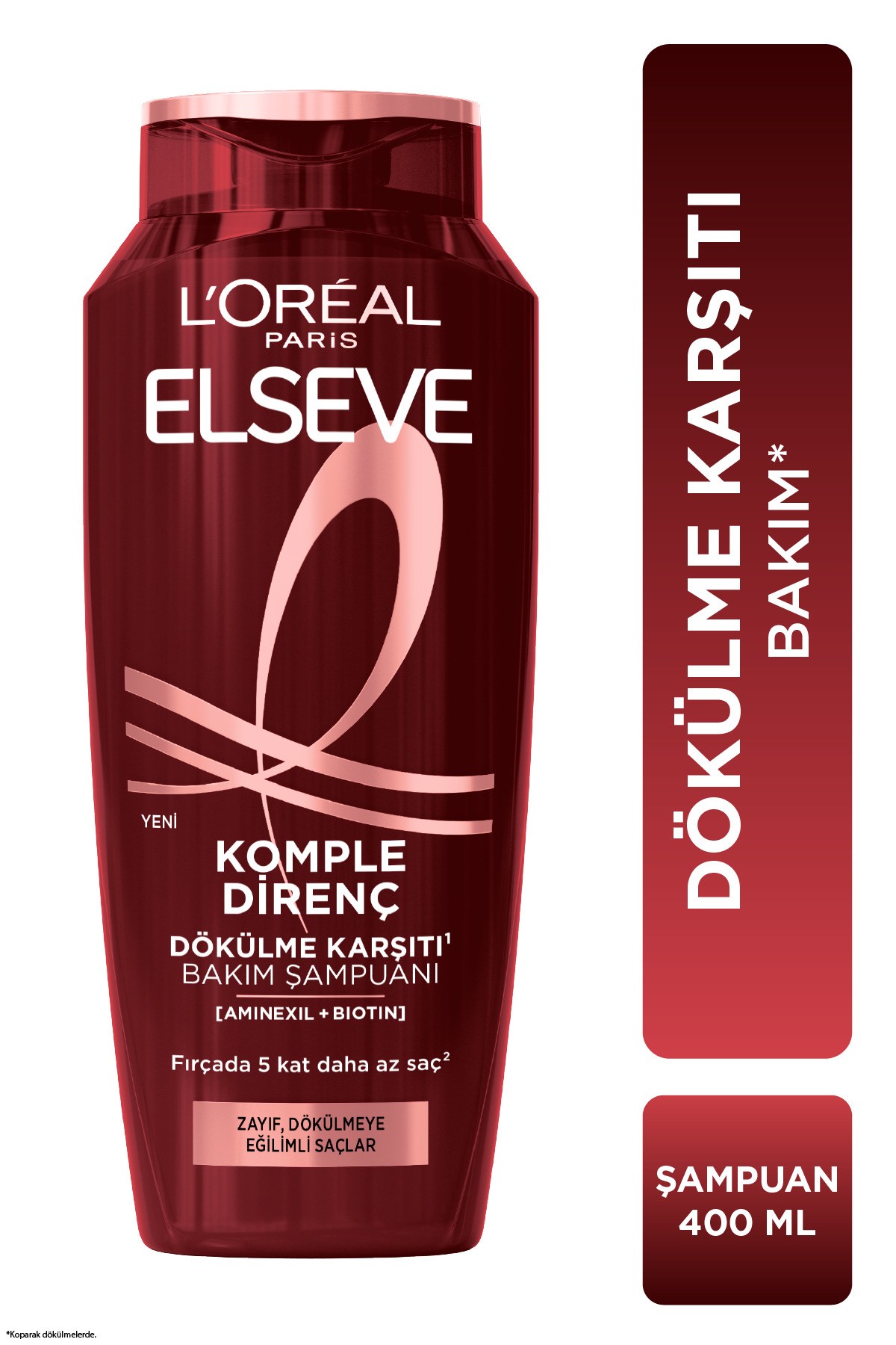 Elseve Komple Direnç Dökülme Karşıtı Şampuan 400ml-