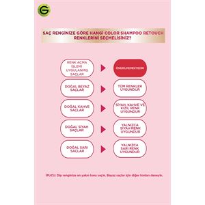 Garnier Color Sensation Color Shampoo - Şampuan Boya No: 7.0-