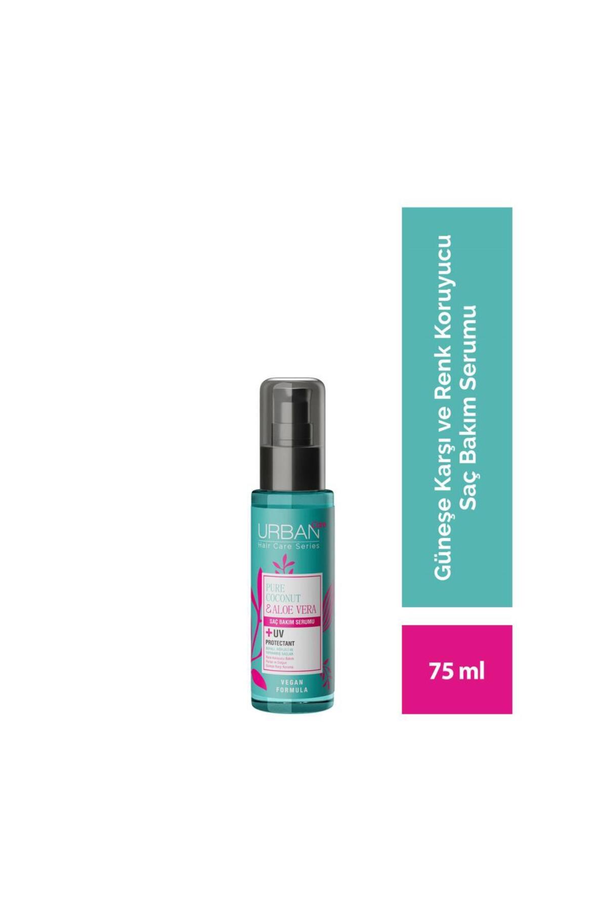 Urban Care Pure Coconut&aloe Vera Boyalı Saçlar Özel Renk Koruyucu Saç Bakım Serumu-vegan-50ml-