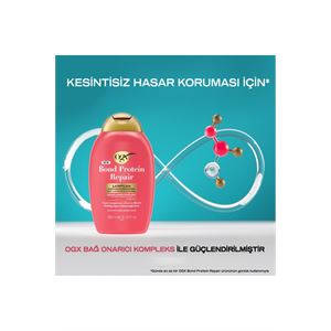 OGX Bond Protein Repair Bağ Onarımı&Koruma Şampuanı 385 ml-