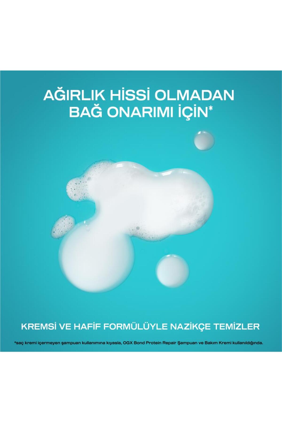 OGX Bond Protein Repair Bağ Onarımı&Koruma Şampuanı 385 ml-