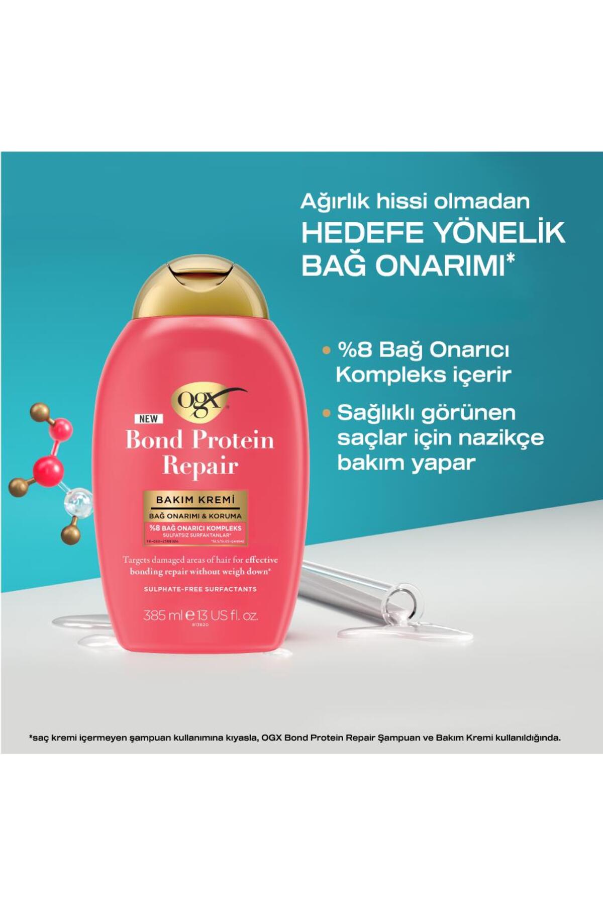 OGX Bond Protein Repair Bağ Onarımı&Koruma Bakım Kremi 85 ml-