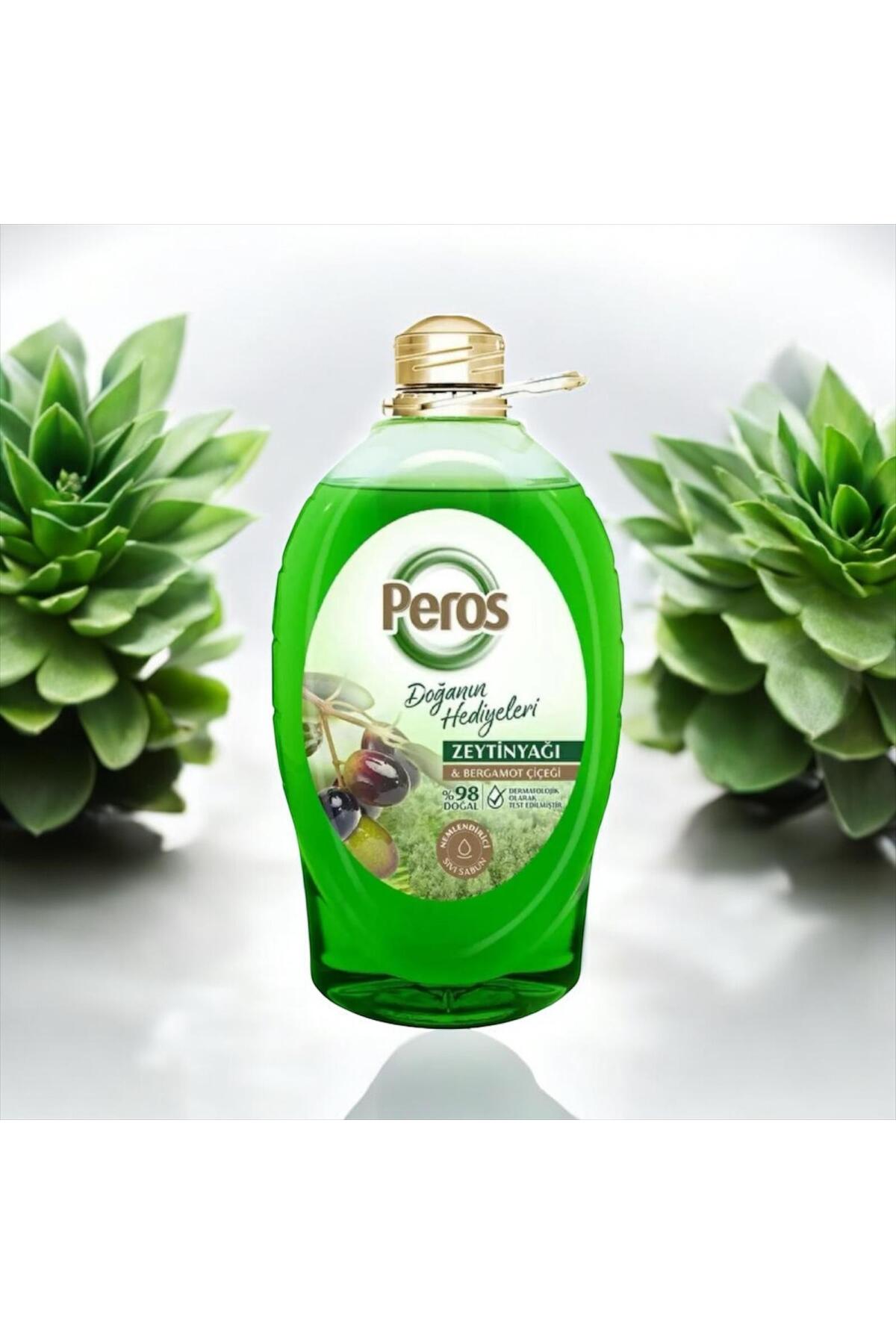 Peros Zeytinyağı & Bergamot Çiçeği Sıvı Sabun 3 Kg-