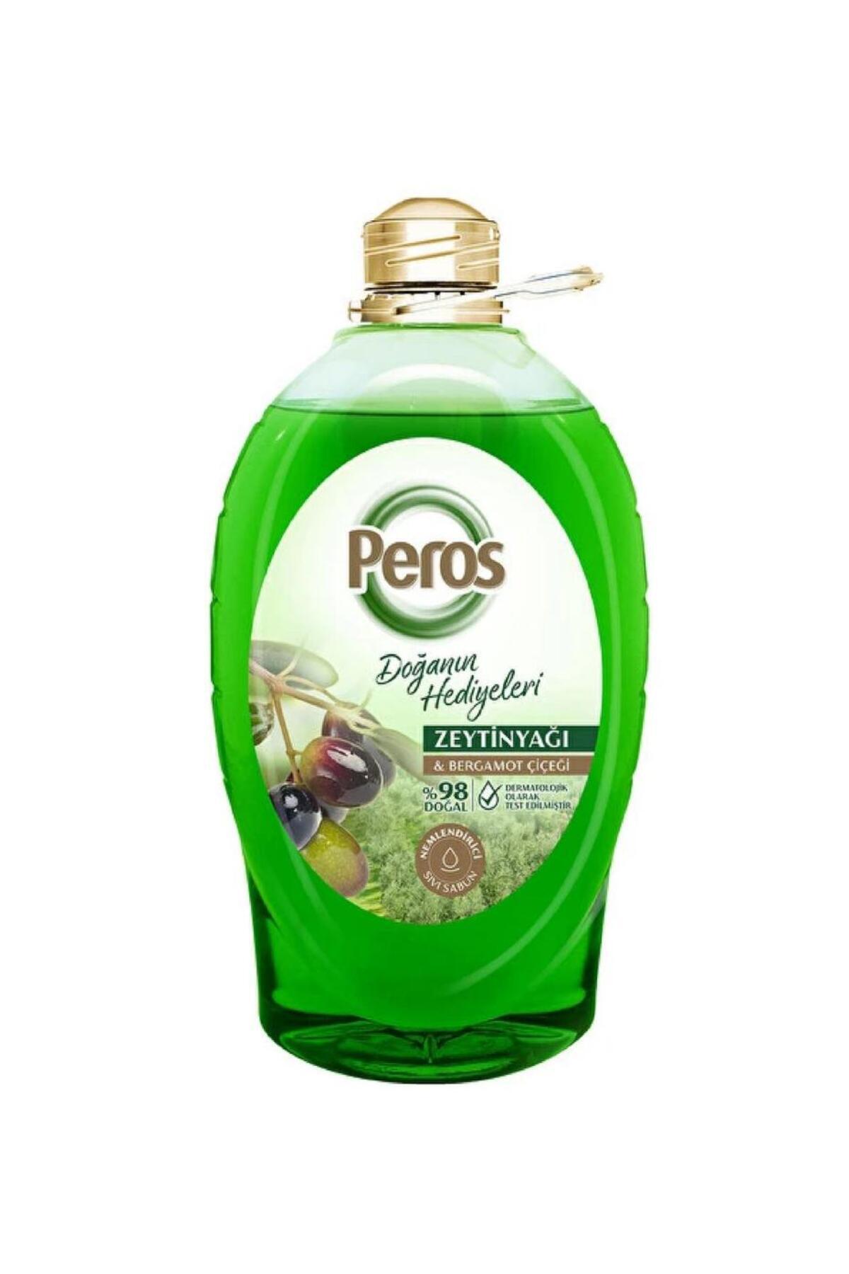 Peros Zeytinyağı & Bergamot Çiçeği Sıvı Sabun 3 Kg-