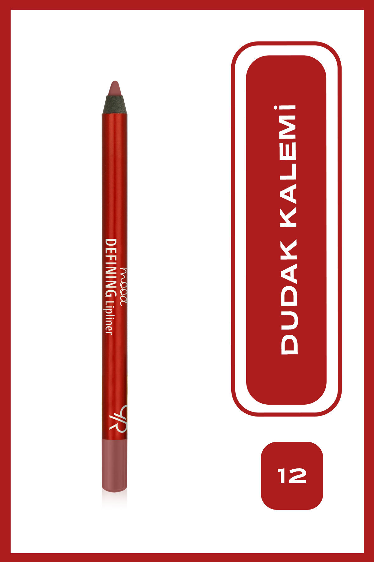 Golden Rose Mood Defining Dudak Kalemi No:12 Tuffy Brick-