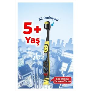 Colgate Batman Çürüklere Karşı Etkili Hafif Nane Aromalı Çocuk Diş Macunu + Diş Fırçası-