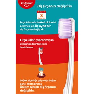 Colgate Gentle Clean 2+1 Diş Fırçası Hassas Yumuşak-