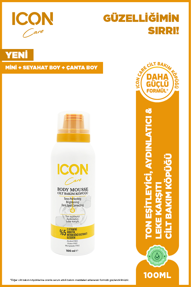 ICON Care Cilt Bakım Köpüğü C Vitaminli- 100 ml-
