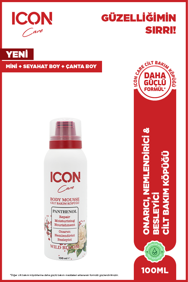 ICON Care Cilt Bakım Köpüğü Wild Bloom 100 ml-